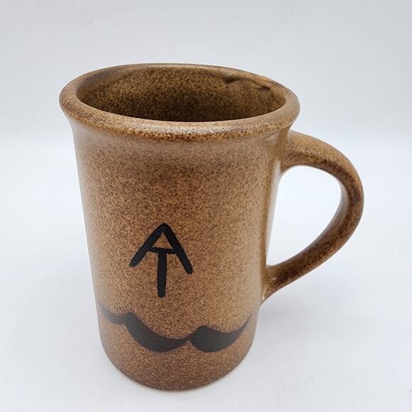 Emerson Creek Pottery Appalachian Trail Monogram Coffee Mug Cup Stoneware Hiker - Picture 8 of 9